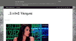 Desktop Screenshot of isabel-vazquez.com